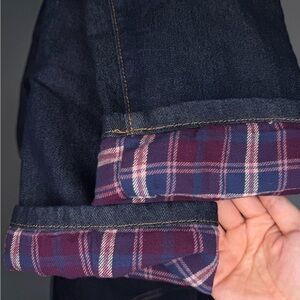 Realtree By Boston Traders Womens Flannel-lined Jeans, Hot Pink Tag Size 8 NWOT